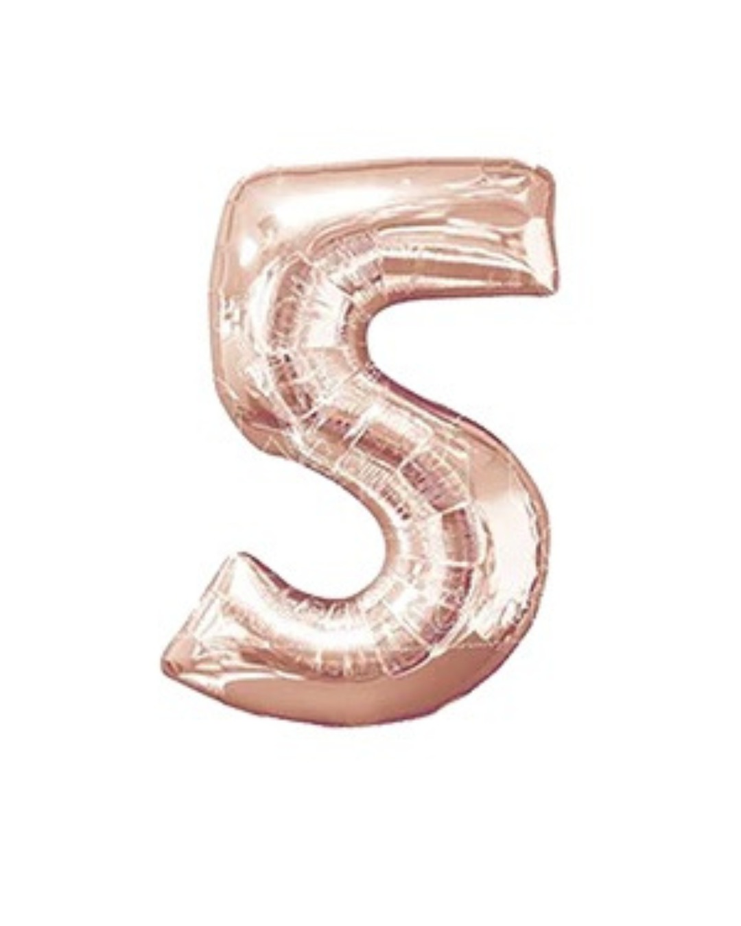 Rose Gold Birthday Balloon Numbers - Revery flowers