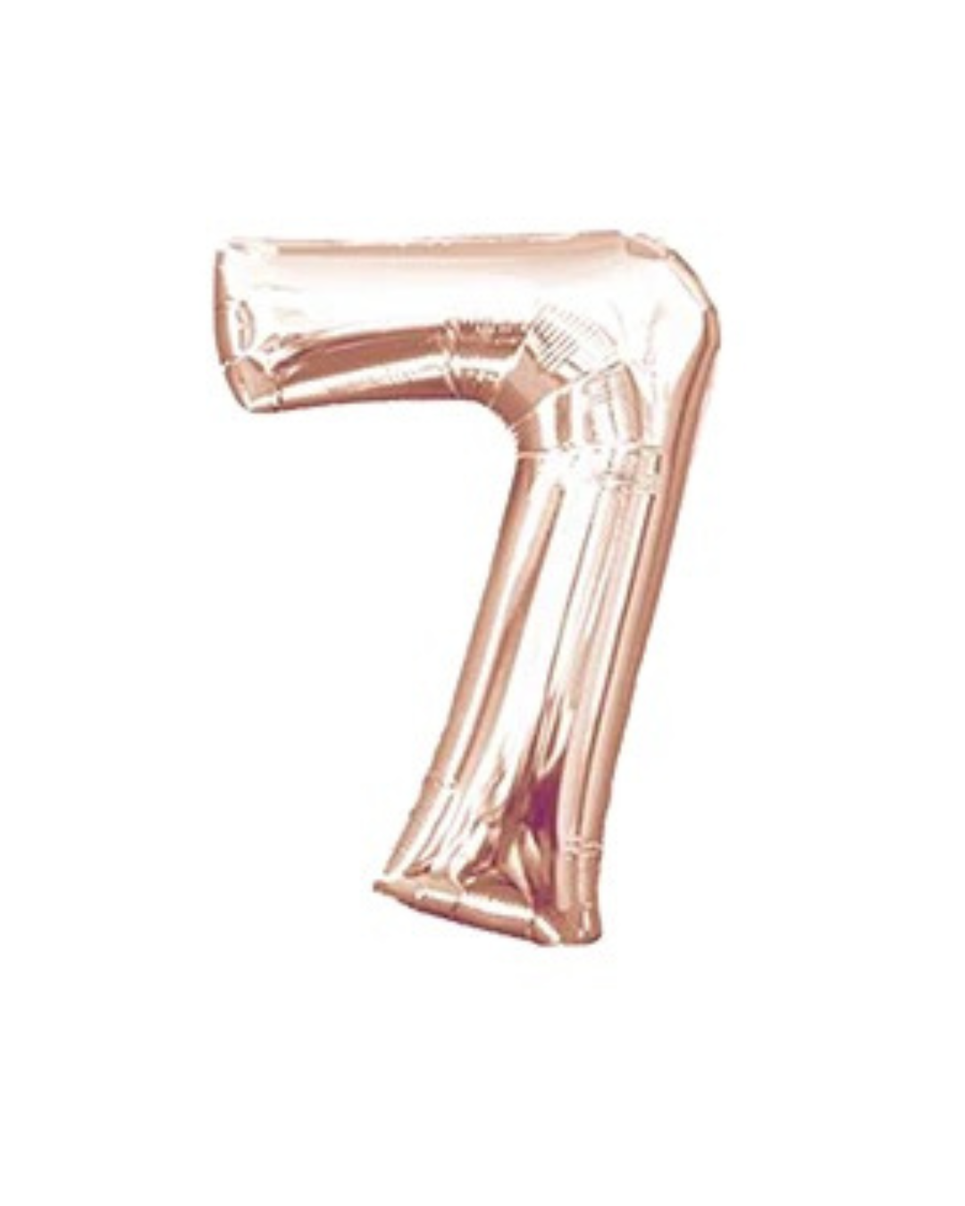 Rose Gold Birthday Balloon Numbers - Revery flowers