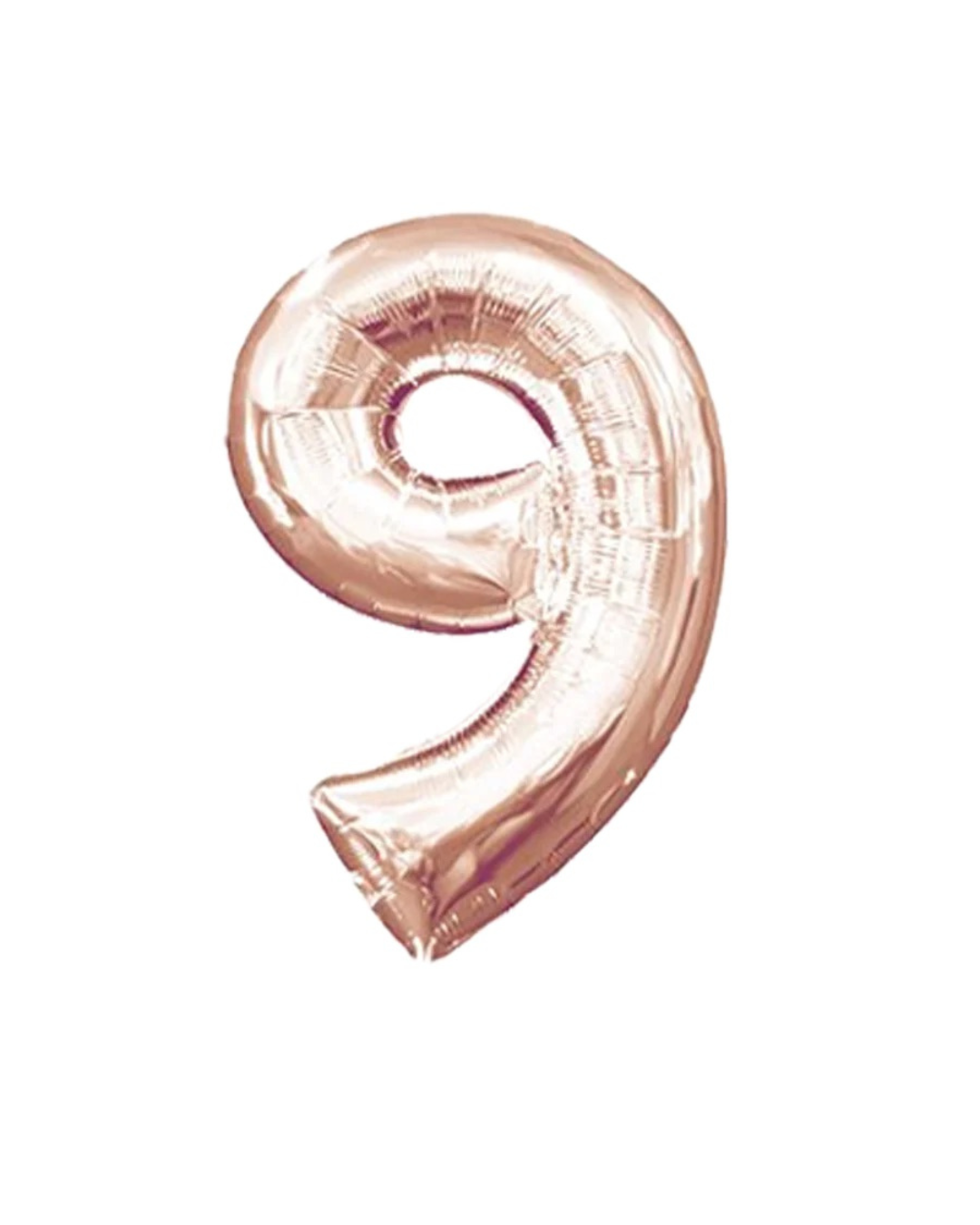 Rose Gold Birthday Balloon Numbers - Revery flowers