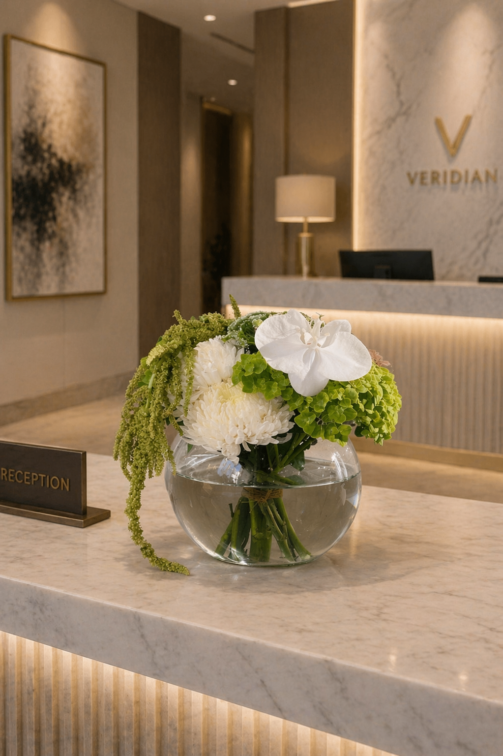 Corporate Reception subscription — Setup 1