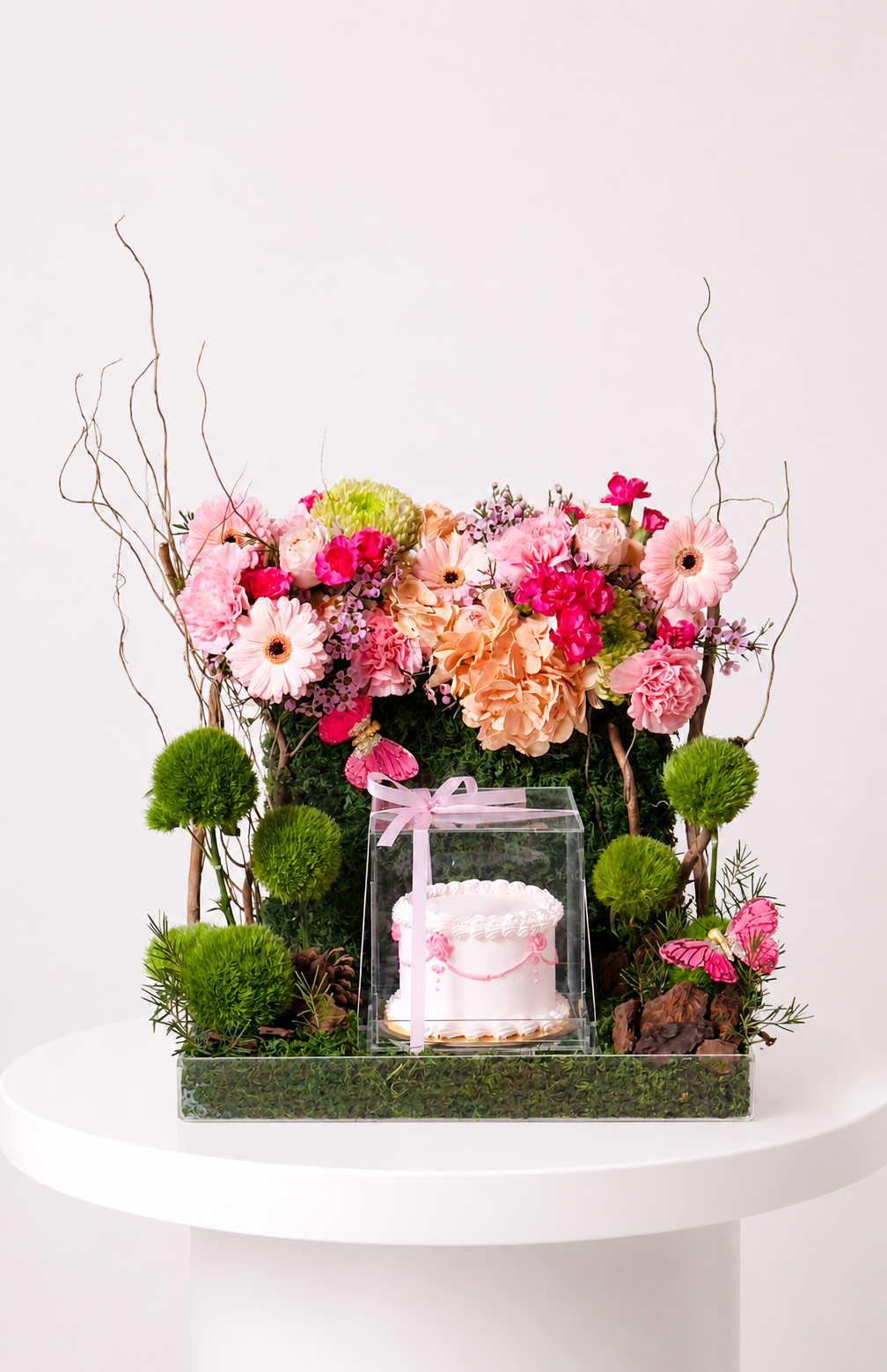 Tea Garden — Cake & Flowers