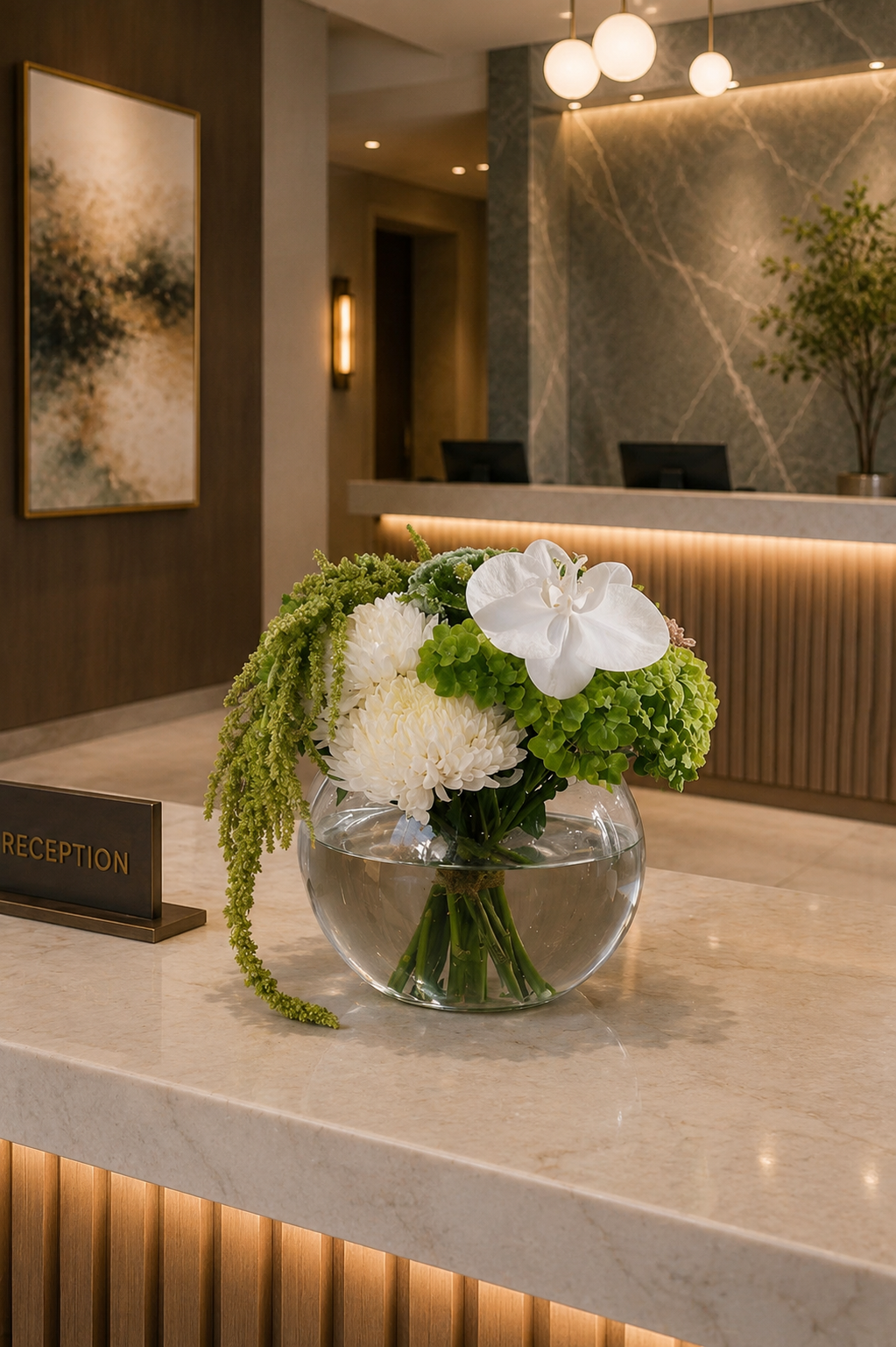 Corporate Reception subscription — Setup 1