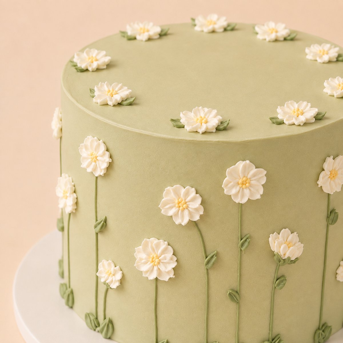 Garden Poetry cake