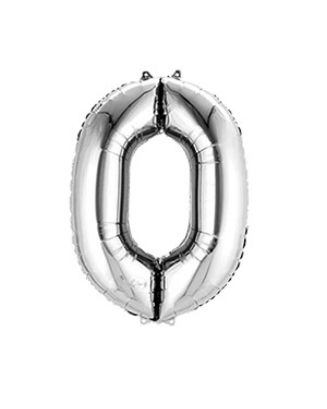 Silver Birthday Balloon Numbers - Revery flowers