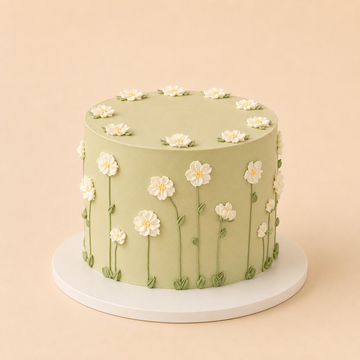 Garden Poetry cake