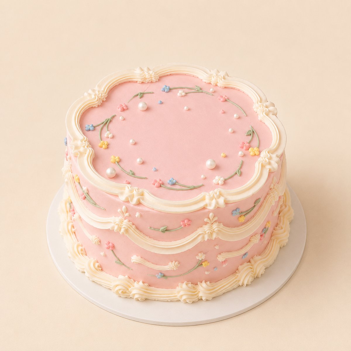Sweet Rosette cake